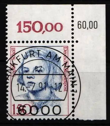 BRD Bund 1497 KBWZ gestempelt #JD762