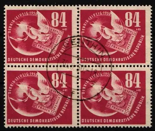 DDR 260 gestempelt 4er Block #JE019