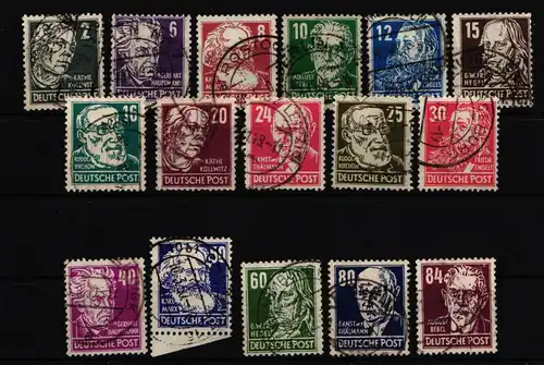 SBZ 212-227 gestempelt #JE266