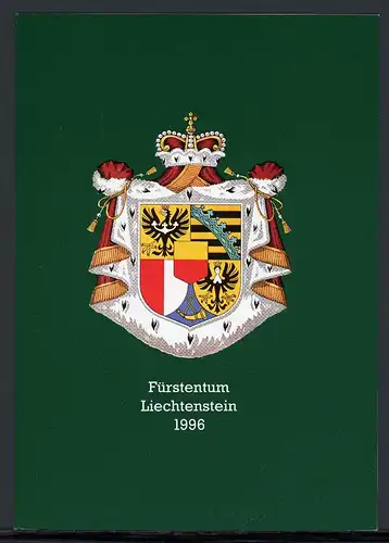 Liechtenstein Jahresmappe 1996 postfrisch #JB448