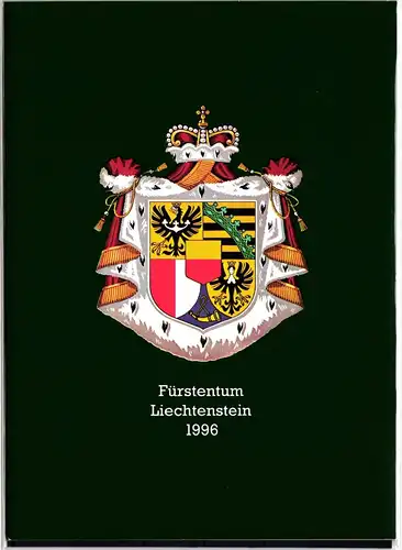 Liechtenstein Jahresmappe 1996 postfrisch #JB448