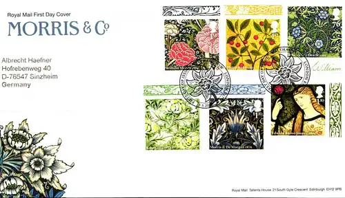 Großbritannien 3097-3102 gestempelt als FDC #JC952