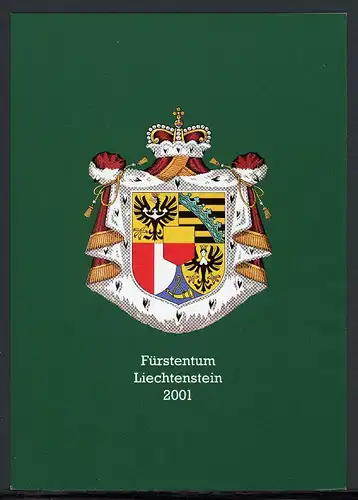 Liechtenstein Jahresmappe 2001 postfrisch #JB443