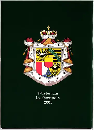 Liechtenstein Jahresmappe 2001 postfrisch #JB443