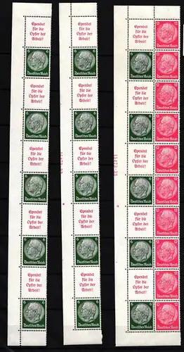 Deutsches Reich MHB 37 postfrisch linke Ränder 2x HAN #JD045