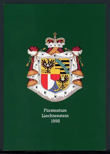 Liechtenstein Jahresmappe 1998 postfrisch #JB446