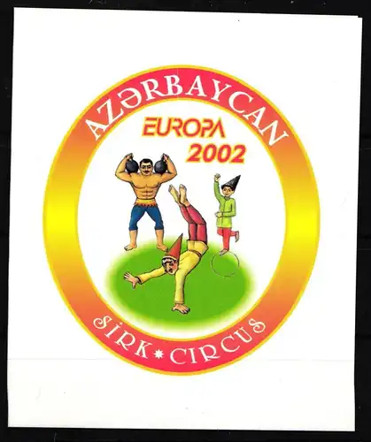 Aserbaidschan 513-514 postfrisch als Markenheftchen -Europa Cept- #IY557