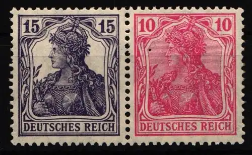 Deutsches Reich Zd W13 postfrisch #JD821