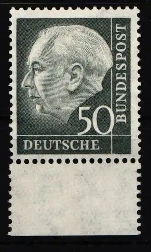 BRD Bund 189 UR postfrisch geprüft Schlegel BPP #JD660