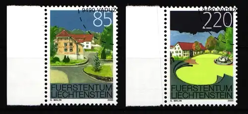 Liechtenstein 1387-1388 gestempelt Ersttagssonderstempel #JI066