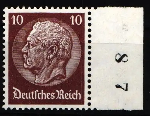 Deutsches Reich 518 y postfrisch geprüft Schlegel BPP #JD732