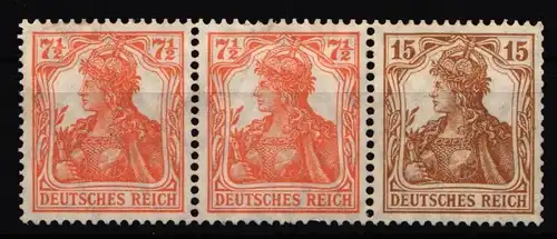 Deutsches Reich Zd W10 ohne Gummi #JD811