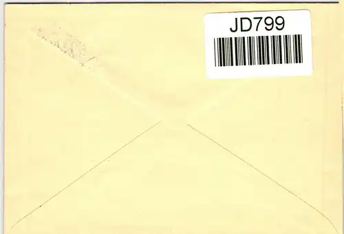 Berlin 124 als Ersttagsbrief #JD799