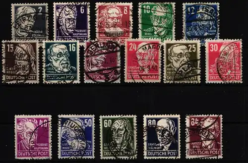 SBZ 212-227 gestempelt #JE258