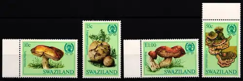 Swaziland 462-465 postfrisch Pilze #JA665