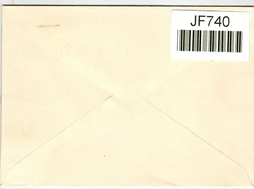 Deutsches Reich 671 auf Brief als Einzelfrankatur #JF740