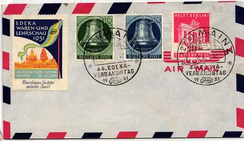 Berlin 76, 78 u.a. auf Brief ungelaufen #JF791