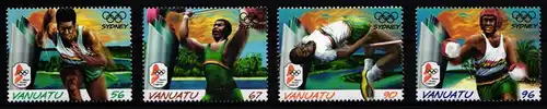 Vanuatu 1121-1124 postfrisch Olympia #JA567