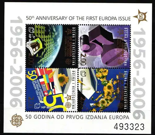 Bosnien-Herzegowina Mostar Block 7 postfrisch #JB999