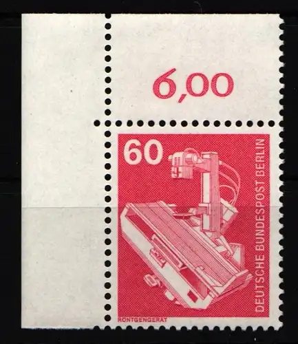 Berlin 582 postfrisch Ecke oben links #JF552