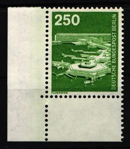 Berlin 671 postfrisch Ecke unten links #JF579