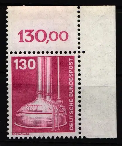 BRD Bund 1135 postfrisch Ecke oben rechts #JF367