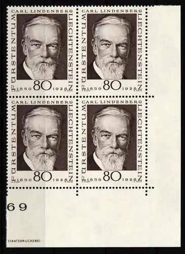 Liechtenstein 512 postfrisch als 4er Einheit #JJ202