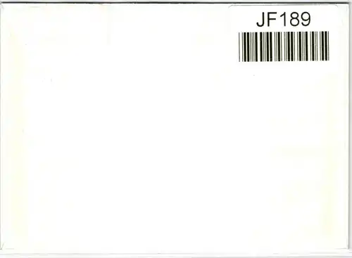 Liechtenstein 391-394 Satzbrief #JF189