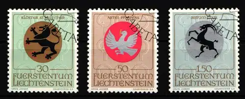 Liechtenstein 514-516 gestempelt #JJ248