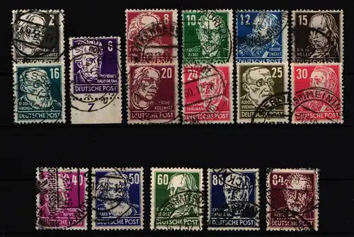 SBZ 212-227 gestempelt #JE265