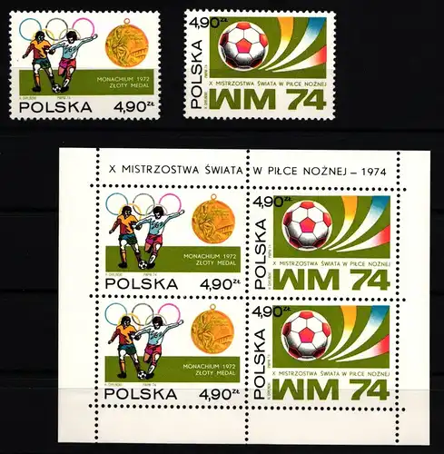 Polen 2315-2316 postfrisch Olymp. Spiele #JB534