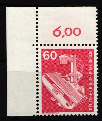 Berlin 582 postfrisch Ecke oben links #JF553