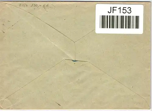 Deutsches Reich D 137 auf Brief als Einzelfrankatur portogerecht #JF153