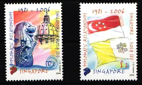 Singapur 1626-1627 postfrisch #IY584