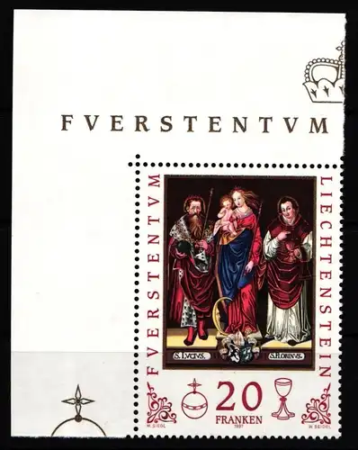 Liechtenstein 1151 postfrisch Landespatron #JI094