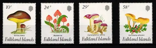 Falkland Inseln 468-471 postfrisch Pilze #JA773