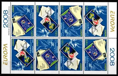 Georgien H-Blatt mit 560-561 D postfrisch Cept #JI108