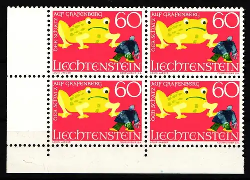 Liechtenstein 520 postfrisch als 4er Einheit #JJ106