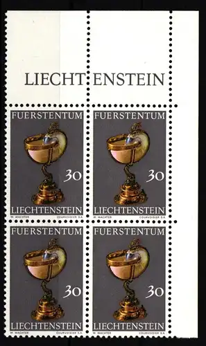 Liechtenstein 587 postfrisch als 4er Einheit #JJ067