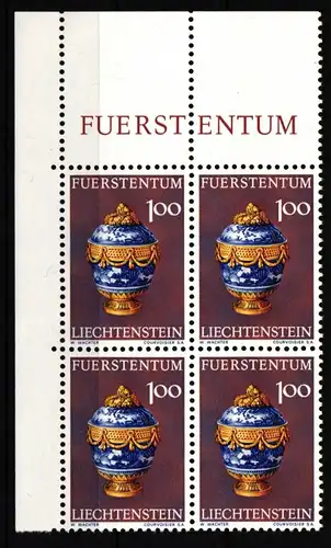 Liechtenstein 605 postfrisch als 4er Einheit #JJ219