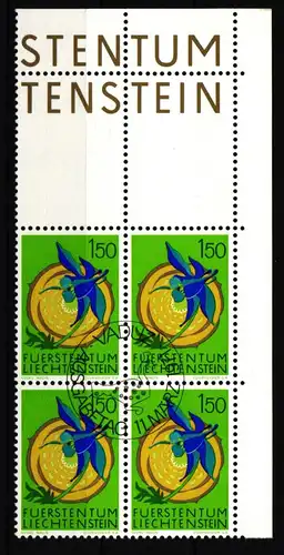 Liechtenstein 542 gestempelt als 4er Einheit #JJ272