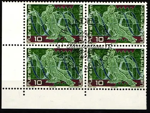 Liechtenstein 508 gestempelt als 4er Einheit #JJ193