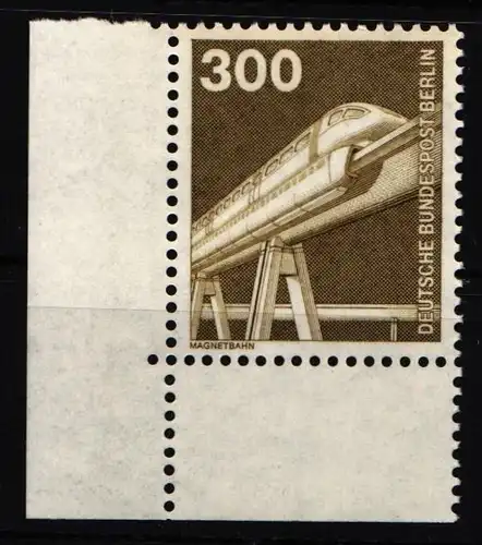 Berlin 672 postfrisch Ecke unten links #JF574