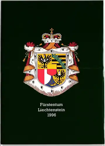 Liechtenstein Jahresmappe Jahrgang 1996 mit 1124-1144 postfrisch #JI099