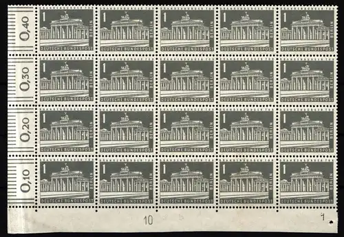 Berlin 140 y w DZ postfrisch in großer Einheit #JL013