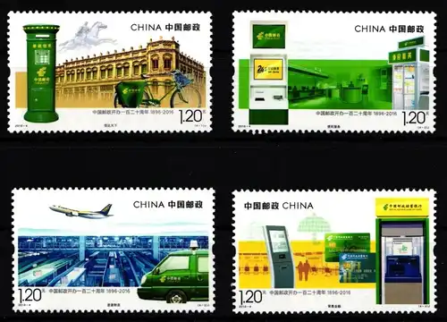 China Volksrepublik 4761-4764 postfrisch #JK112