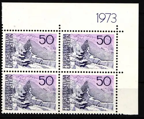 Liechtenstein 584 postfrisch als 4er Einheit #JJ064