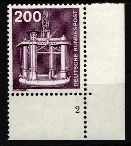 BRD Bund 858 FN postfrisch Formnummer 2 #JN084