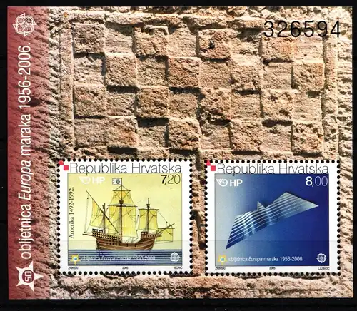 Kroatien Block 27 postfrisch #JJ011