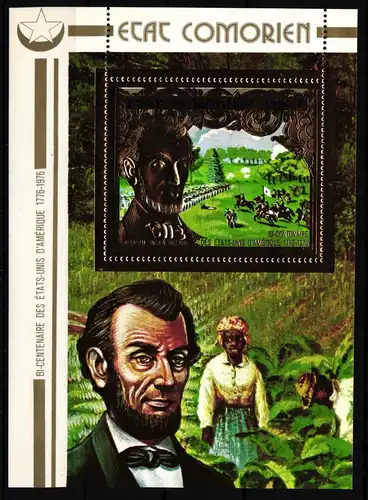 Komoren Block 68 postfrisch #JJ020